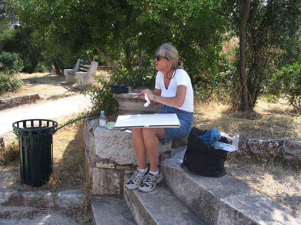 Painting in Greece